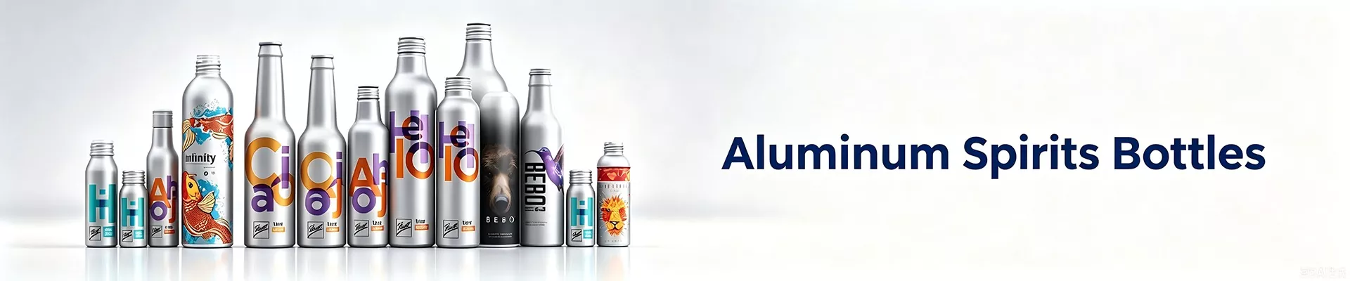 Botol Spirits Aluminium