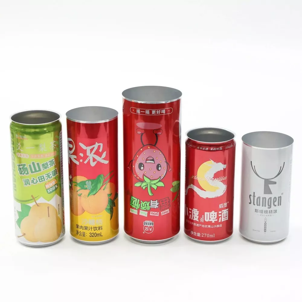 Kaleng Minuman Aluminium kanthi Tutup Kaleng 202