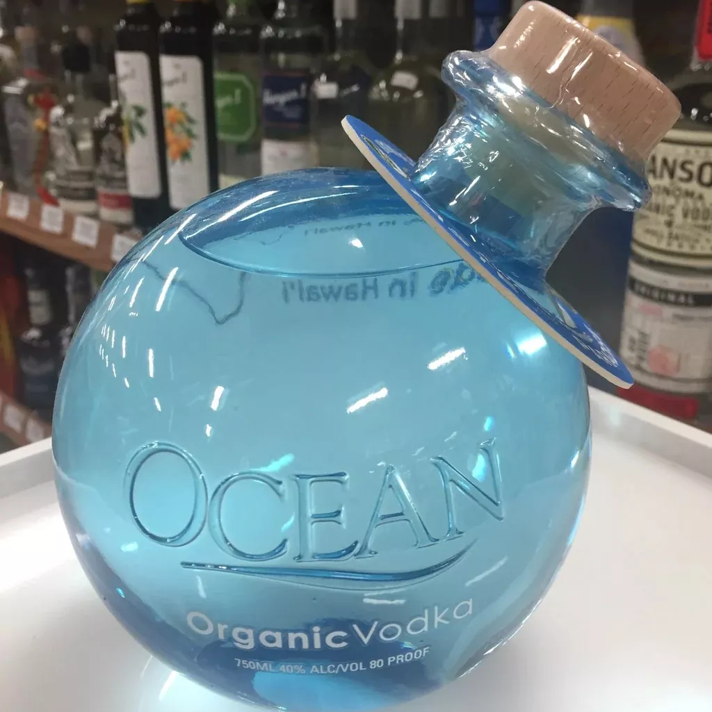 Collectible Unique Shape Glass Bottle Social Media Display